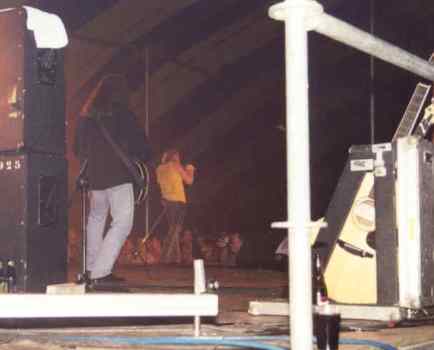 Uriah Heep - Borstrock - 2002 - backstage