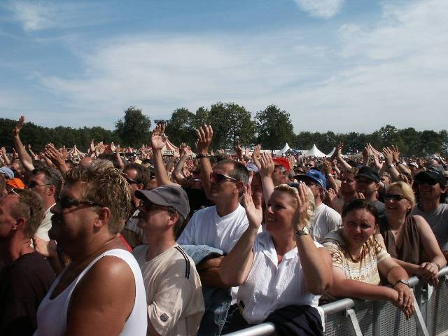 Uriah Heep - Lichtenvoorde - 2003 - audience
