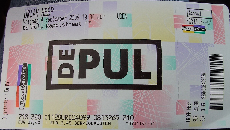 Uriah Heep - De Pul - Uden - 2009