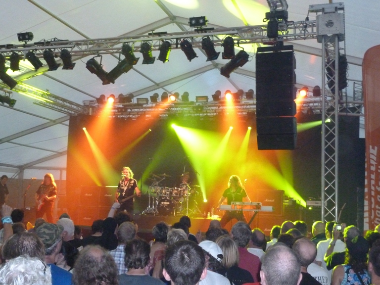 Uriah Heep a.o. at the Vorstertfeesten in Bree, Belgium