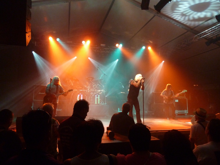 Uriah Heep a.o. at the Vorstertfeesten in Bree, Belgium