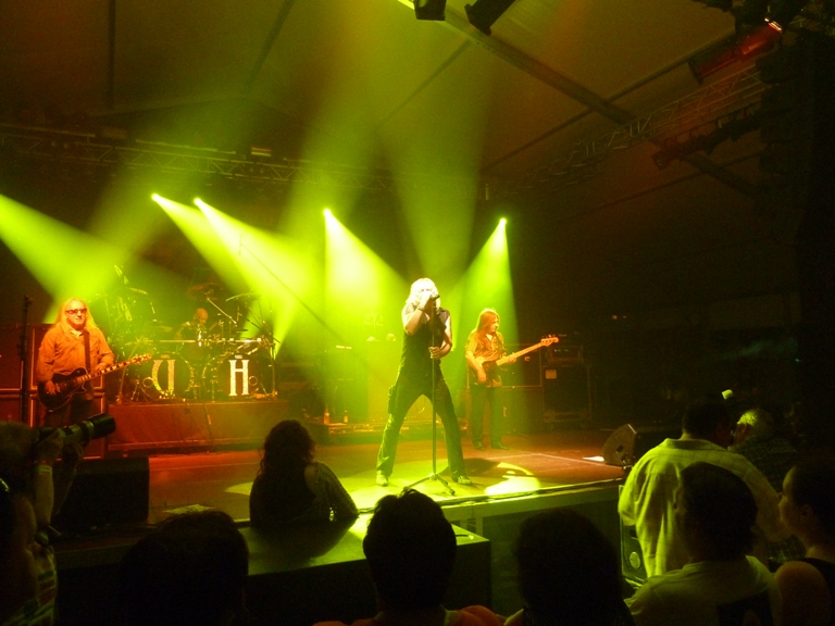 Uriah Heep a.o. at the Vorstertfeesten in Bree, Belgium