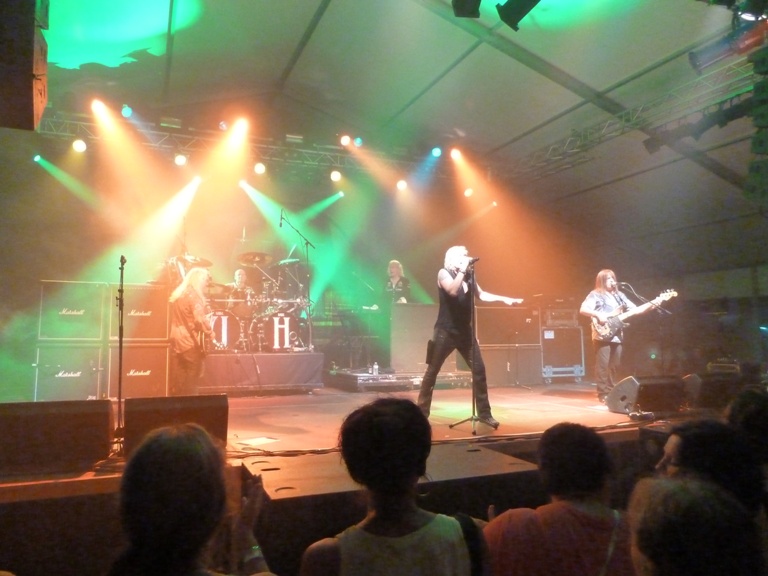 Uriah Heep a.o. at the Vorstertfeesten in Bree, Belgium