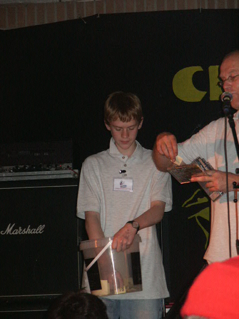 Uriah Heep market raffle