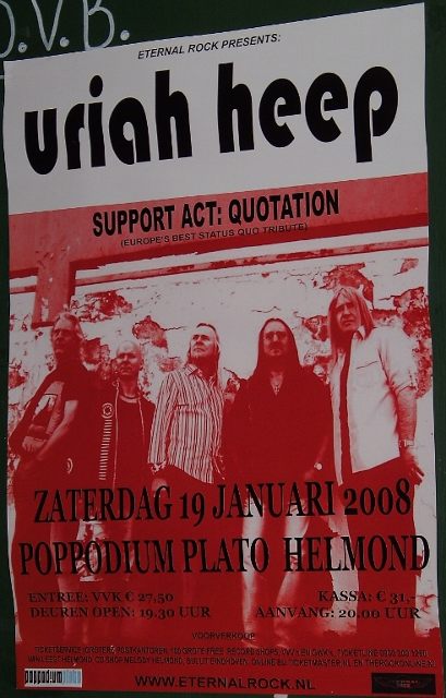 Uriah Heep - Helmond - 2008